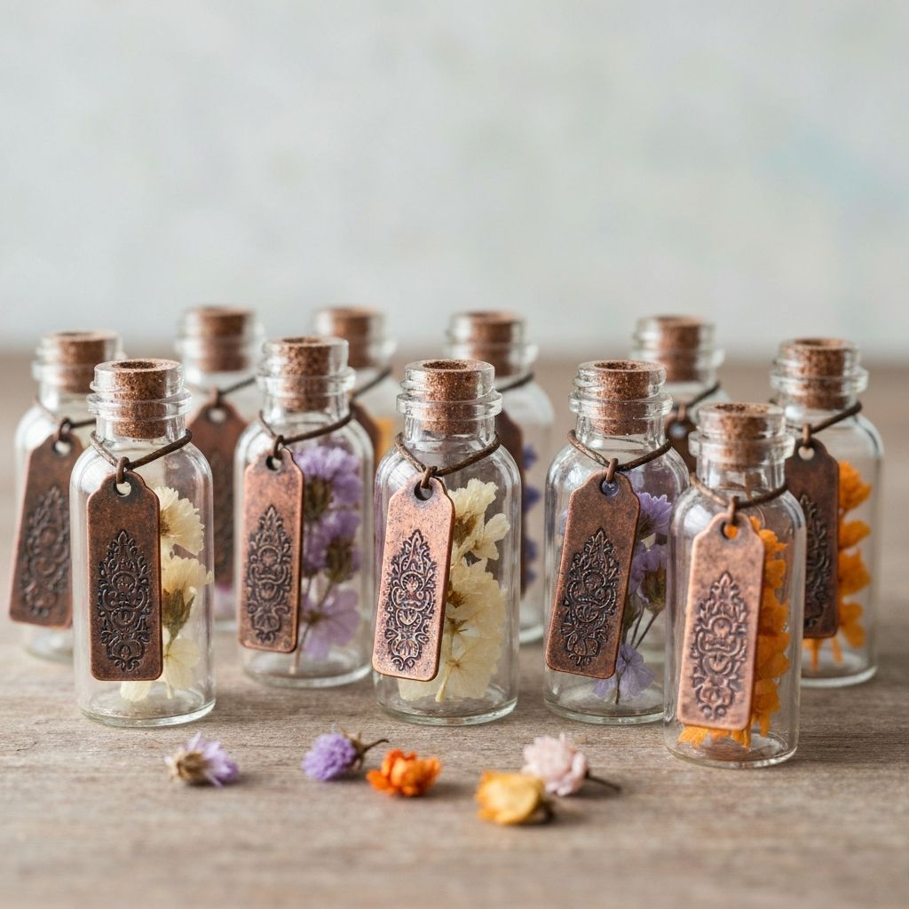 미니 유리병 세트