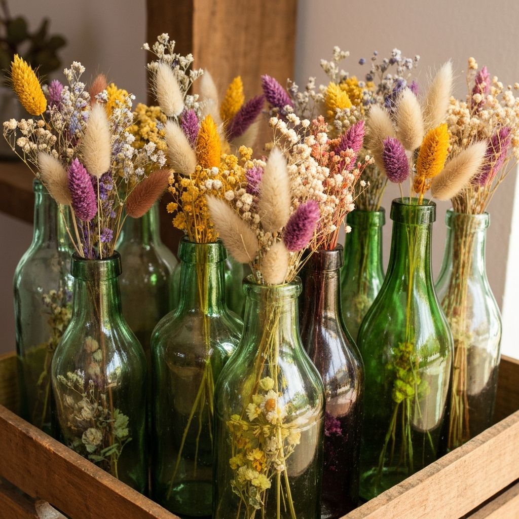 빈티지 유리병 세트